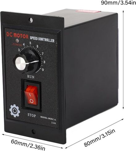 Garosa DC SPEED SPEEDS Controller إلى الأمام المنظم لسرعة المحرك الكهربائية العكسية 110VAC المدخل in Saudi Arabia