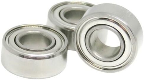 5pcs S687ZZ Hybrid Ceramic Bearing 7x14x5 S687C ZZ Stainless Steel Ceramic Bearing 7 * 14 * 5 RC Bearing 623 S686 S688 S689 ZZ(S696C-ZZ 6x15x5mm) in Saudi Arabia