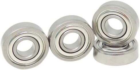 5pcs S687ZZ Hybrid Ceramic Bearing 7x14x5 S687C ZZ Stainless Steel Ceramic Bearing 7 * 14 * 5 RC Bearing 623 S686 S688 S689 ZZ(S696C-ZZ 6x15x5mm) in Saudi Arabia