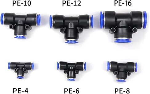 1/10pcs Pneumatic Fittings Connectors 4mm 6mm 8mm 10mm PU/PV/PE/PY/PZA Type Quick Release Push In Connection For Air Water Hose Tube(PU,OD 16MM_1PCS) in Kuwait