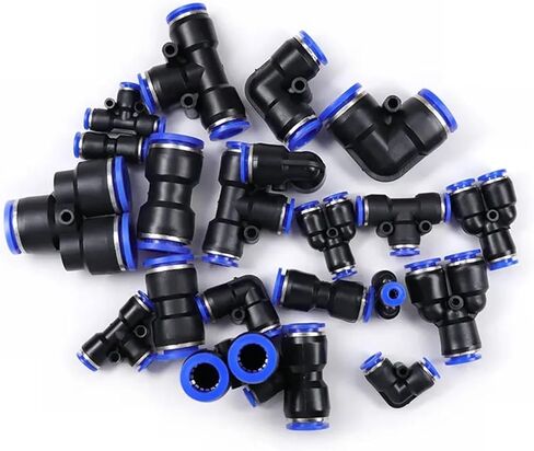 1/10pcs Pneumatic Fittings Connectors 4mm 6mm 8mm 10mm PU/PV/PE/PY/PZA Type Quick Release Push In Connection For Air Water Hose Tube(PU,OD 16MM_1PCS) in Kuwait