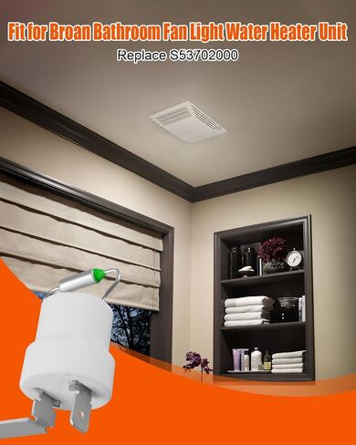 رابط الصمامات استبدال S53702000 ملاءمة لبرعم الحمام مروحة الخفيفة وحدة سخان المياه الخفيفة نماذج متعددة in Saudi Arabia