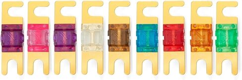 Mini Bolt Fuse 30 40 50 60 70 80 100 125 150 AMP A 5V 12V 24V 32V Auto Auto Audio Bolt-On Fusee 5pcs (125a) in Saudi Arabia