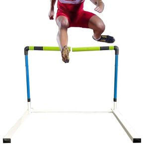 Track and Field Hurdles Metal Practice Hurdles,Height Adjustable Sports Training Hurdle-1/2/ 4pcs Track and Field Equipment, Speed Hurdles, Track Hurdle，Practice(4pcs) in Saudi Arabia