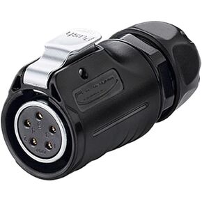 LP20 Aviation 5-Pin Female Male Plate Lountproof Connector (تصاعد عكسي ثقب واحد) in Kuwait
