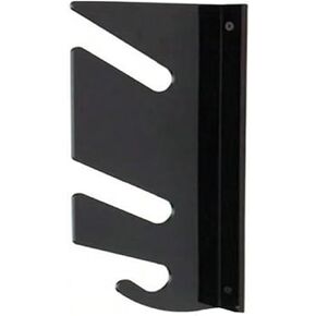 Plastic Skateboard Rack,Wall Mount Storage Rack,Surfboard Display Stand,Holds 30 KG,as A Shortboard, Skimboard(Black) in Saudi Arabia