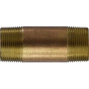 Midland 40-120 Brass Nippple, 1-5/8" Length, 1-1/4" Diameter, in Kuwait