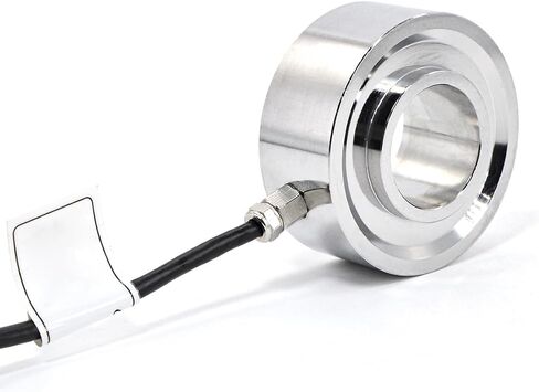 Mini Ring Load Cell Sensor Test Tension Compression Force Weight Pressure,Accuracy0.2% Alloy Steel with Cable for Small Space Screw Warning Force (0-5T) in Kuwait