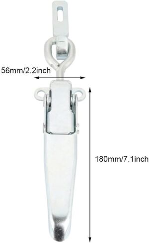 صناديق خزانة القفل الشاقية للخدمة الشاقة في زنبرك مزلاج تم تبديل الصيد HASP لشاحنة مقطورة مشبك مشبك القفل in Kuwait