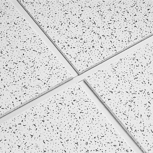 Armstrong Ceiling Tiles; 2x2 Ceiling Tiles - 16 pcs White; Acoustic Ceilings for Suspended Grid; CORTEGA 704 in Saudi Arabia