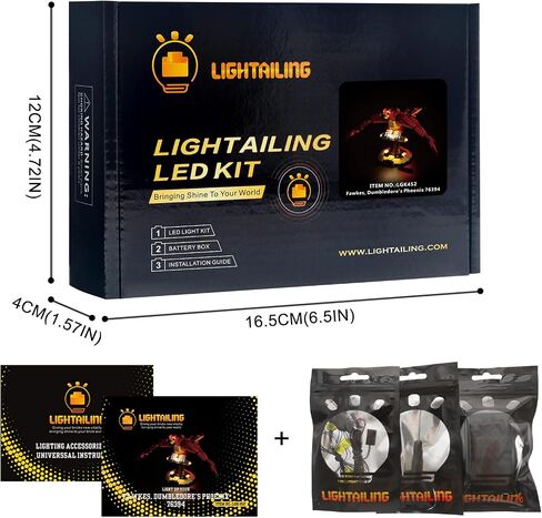 مجموعة ضوء Lightailing لـ Winnie the Pooh Building Boots Model - LED Light Kit متوافق مع LEGO 21326 (لا تشمل النموذج) in Saudi Arabia