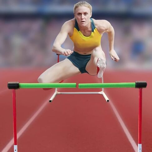 Foam Track and Field Hurdles Training Equipment, Adjustable Height Agility Hurdles, Detachable Sports Speed Hurdles for Athletes Soccer (Color : 1 PC) in Saudi Arabia