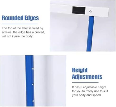 Track and Field Hurdles for Adult Athletes, Adjustable Height 30-42In Agility Hurdles, Outdoor Workout Training Pole Set, Professional Hurdle in Saudi Arabia