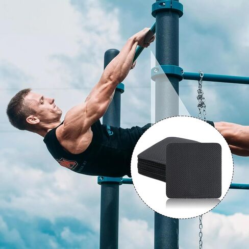10 PCS Gym Grip Pads لتمرين رفع الأثقال ، قبضة اليد الصالة الرياضية قبضة رفع القفازات لأعلى قفازات الراحة النيوبرين لا مزيد in Saudi Arabia