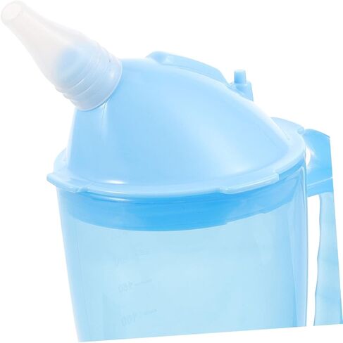 VALICLUD Straw Drinking Cup for Bedridden Patients Spill-Proof 10 oz Liquid Feeding Cup with Lid for Elderly and Disabled Care Practical for Maternity Use in Saudi Arabia