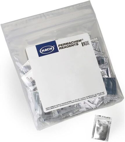 Hach 2198246 DPD Total Chlorine Reagent Powder Pillows, 5 mL, (Pack of 50) in Saudi Arabia