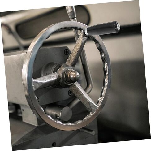 VALICLUD 2pcs Precision Metal Revolving Handle Grip for Industrial Machinery Handwheel Nut for Grinding and Clamping Equipment Design for Versatile Applications in Saudi Arabia