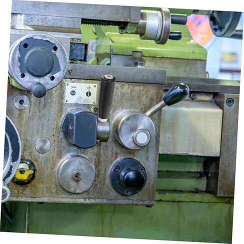 VALICLUD 2pcs Precision Metal Revolving Handle Grip for Industrial Machinery Handwheel Nut for Grinding and Clamping Equipment Design for Versatile Applications in Saudi Arabia
