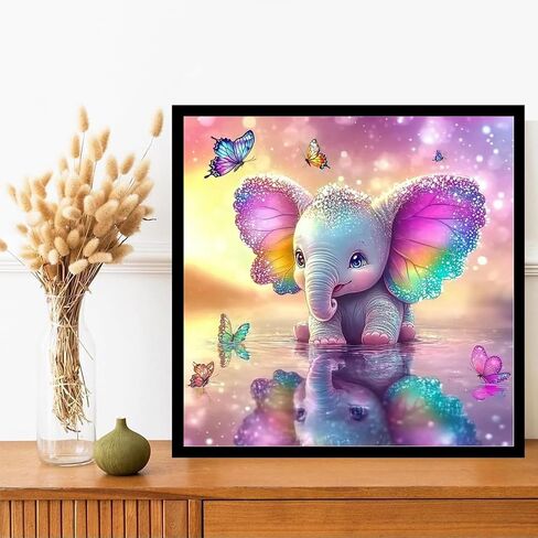 DIYDECORFUN 5D Diamond Art Painting Kits للبالغين المبتدئين ، Hope Hope Love Wish Bottle Diamond Art on Canvas ، DIY مسيحي مسيحي Cross Diamond Dot Gem Grants for Wall Decor 11.8 x11.8cm in Saudi Arabia