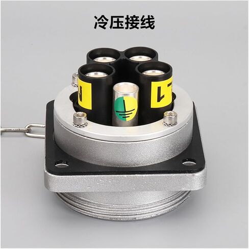 250A five-core 5-core needle high current industrial socket explosion-proof wire aviation connector IP67(Reverse installation) in Saudi Arabia