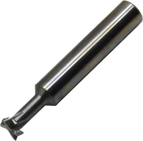 6-12mm Cutter Dia. Solid Carbide Coated Keyseat T Slot Cutters CNC Router Bits End Mills for Hardened Steels (12 mmDia+5mm Thick+6mm Neck Dia+15mm Neck Lg) in Saudi Arabia