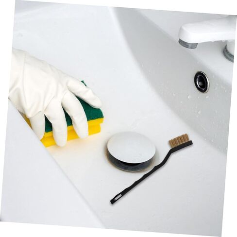 3pcs Mini Brass Wire Brushes Rust Removal Polishing Brushes Deformation Resistant Cleaning Tools for Stove Sink Brick and Metal Surfaces in Saudi Arabia