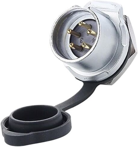 LP20 Aviation 5-Pin Female Male Plate Lountproof Connector (تصاعد عكسي ثقب واحد) in Kuwait