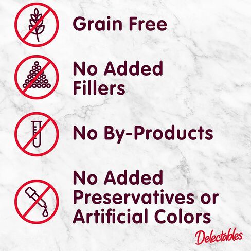 Hartz Delectables تضغط على القطط الرطبة التفاعلية للقطط البالغة والكبار ، التونة والسلمون ، 4 COUNT (حزمة 8) in Kuwait