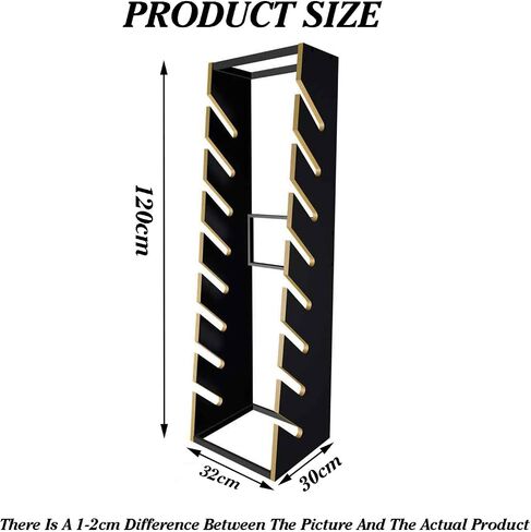 8-layer Skateboard Rack,Wooden Snowboard Display Cabinet,Floor-standing Surfboard Rack,can Store and Display 8 Pieces,Easy to Install in Saudi Arabia