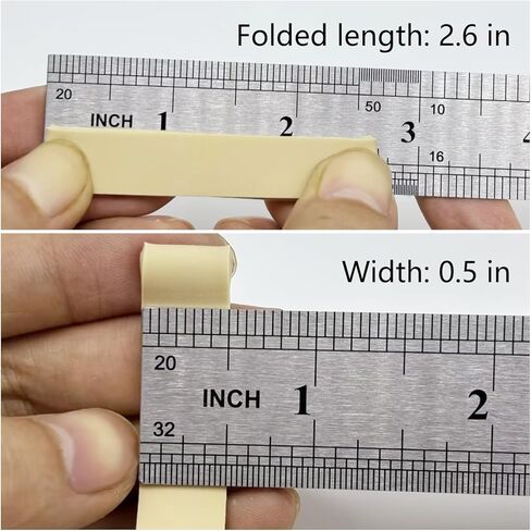 أشرطة مطاطية الحجم 64 (3 1/2 "× 1/4") ، أشرطة مطاطية ثقيلة التكتيكية الشقوق الباردة على نطاق واسع مقاومة للأشعة فوق البنفسجية الصيد في المشي لمسافات طويلة في الهواء الطلق على قيد الحياة in Kuwait