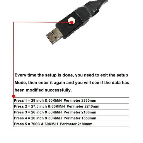 Ebike USB Programming Cable Fit for Bafang M400 G330 M500 G521 M620 Motors Programming and Speed Limit Removal, CAN Protocol Motor Cable, Wheel Diameter Adjustment Tool in Saudi Arabia