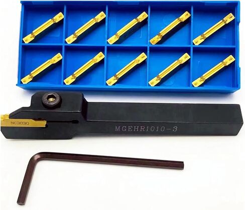 MGEHR1010 MGEHR1010-3 Tool Handle Grooving Turning Tool MGMN300 Grooving Turning Insert MGEHR1010-3 Lathe Tool(No Tool Handle,MGMN300 M NC3020) in Saudi Arabia