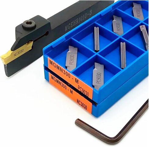 MGEHR1010 MGEHR1010-3 Tool Handle Grooving Turning Tool MGMN300 Grooving Turning Insert MGEHR1010-3 Lathe Tool(No Tool Handle,MGMN300 M NC3020) in Saudi Arabia