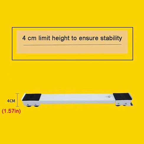 Washing Machine Base,Heavy Duty Extendable Appliance Rollers, Washing Machine Base with Wheels,Furniture Dolly Stand,for Washing Machine Dryer Refrigerator, Pack of 2,White,B in Kuwait