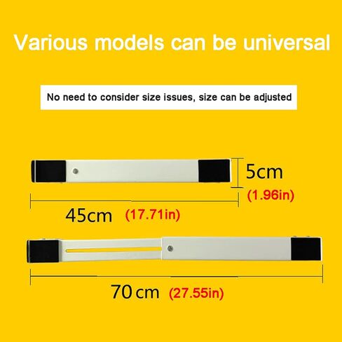 Washing Machine Base,Heavy Duty Extendable Appliance Rollers, Washing Machine Base with Wheels,Furniture Dolly Stand,for Washing Machine Dryer Refrigerator, Pack of 2,White,B in Kuwait