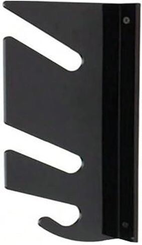 Plastic Skateboard Rack,Wall Mount Storage Rack,Surfboard Display Stand,Holds 30 KG,as A Shortboard, Skimboard(Black) in Saudi Arabia