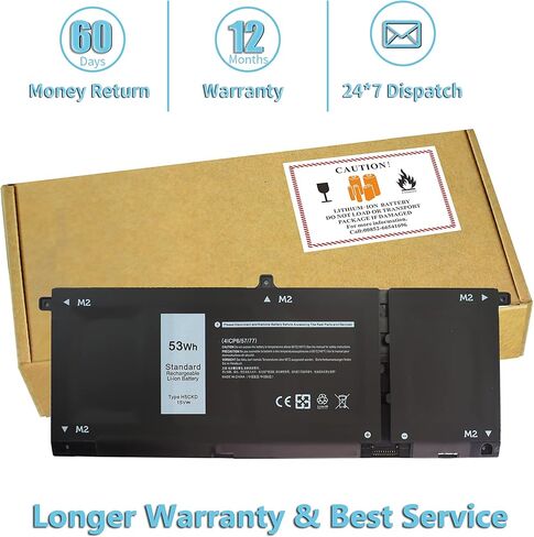 95WH PKWVM بطارية لـ Dell Precision 7550 7750 7560 7760 Series PKWVM 0PKWVM PWKVM C903V 68ND3 068N03 CR72X 0CR72X 447VR 0447VR 17C06 G5FJ8 453-BBCQ in Kuwait