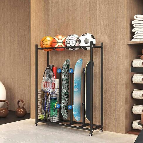 Skateboard Rack,Snowboard Rack Floor Stand,Surfboard Storage Rack,Easy Installation,for Homes Garages Skate Shops(Gold) in Saudi Arabia