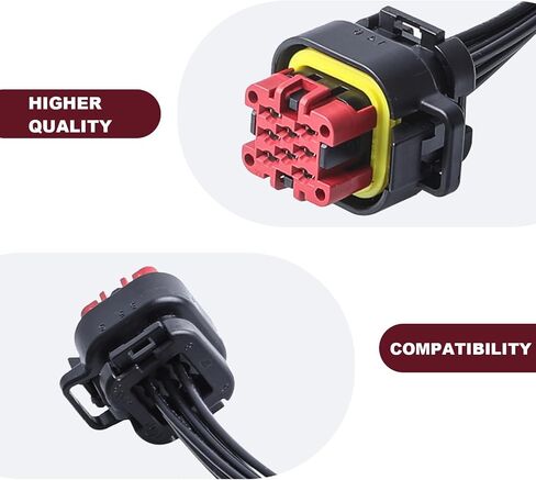 ECU Connector Pins, Car Waterproof AMP Automotive ECU Connector, Auto Plug Socket Universal Housing, 30CM (23 pin) in Saudi Arabia