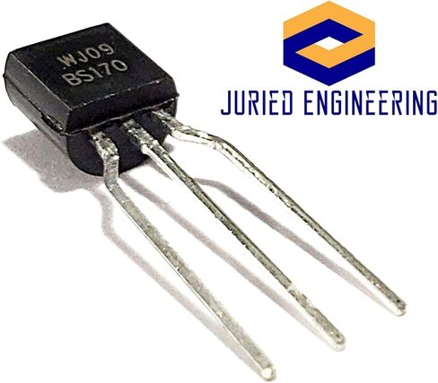 BS170 Small Signal MOSFET 500 mA, 60 Volts N-Channel Enhancement Mode Field Effect Transistor to−92 (to−226) (Pack of 5) in Saudi Arabia