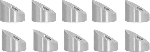 AQXREIGHT 10pcs زاوية BELEDED WA Stainl الصلب عالية الشد قوة الطقس مقاوم الصدأ 30 درجة غسالة 1 8 زاوية beveled غسالة 30 درجة غسالة الغسالة 25 30 35 (1/8) in Kuwait