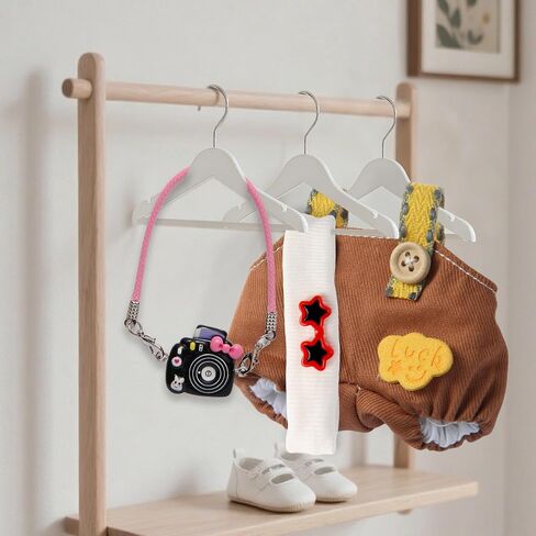 مجموعة Doll Outfit للدمى التي يبلغ طولها 17 سم ، وقطنتان ملابس مخصصة للدمى ، وفساتين الأزياء الممتازة لبدلة الملحقات للدمى (لا دمية) (وردي) in Saudi Arabia