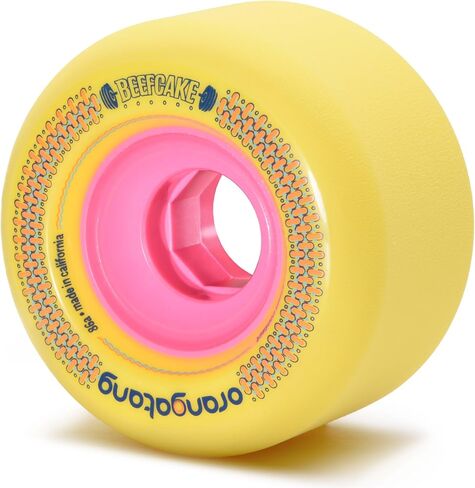 Orangatang Beefcake 73 mm Freeride Longboard Skateboard عجلات (مجموعة من 4) in Saudi Arabia