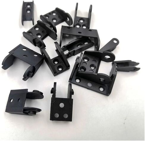 Transmission Chain of Power Wire Carrier Cable Drag Chain Terminal Set 5x5mm 7x7mm 10x10mm End Connector for Bridge Type Non-Opening Transmission Chain of Power(10x10 mm) in Saudi Arabia