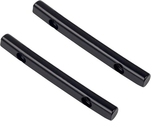 Banworks Copper Guitar String Guide Retainer Bar String Tension Bars for Electric Guitars Pack of 2 JT/YXK-03 (Black) in Saudi Arabia