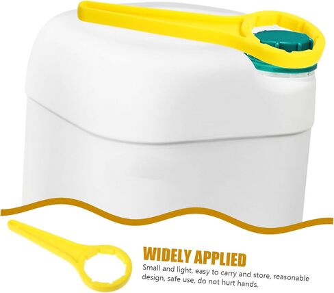 PRETYZOOM Bucket Lid Wrench Tool Drum Opener for Buckets Easy to Use Barrel Cap Remover for Containers Safe and Practical Design in Saudi Arabia