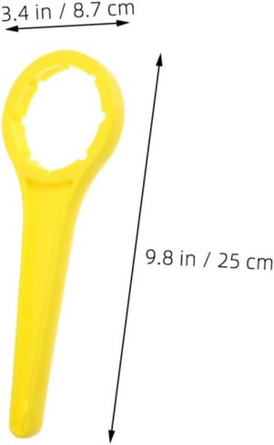 Amosfun 2pcs Plastic Bucket Lid Opener Wrench Effortless Can Top Remover for Hand Held Lid Opener Tool in Saudi Arabia