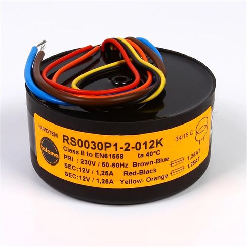 30W Dual 6V 9V 12V 15V 18V 25V Toroidal Transformer Cow 30va (Dual 20V) in Kuwait
