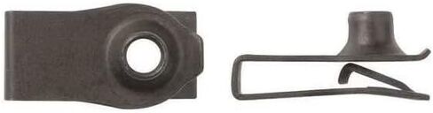 Spring Nut, M5-0.80, U Shape, Steel, Phosphate Finish, 50 PK in Saudi Arabia