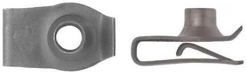Spring Nut, M6-1.00, U Shape, Steel, Phosphate Finish, 25 PK in Saudi Arabia